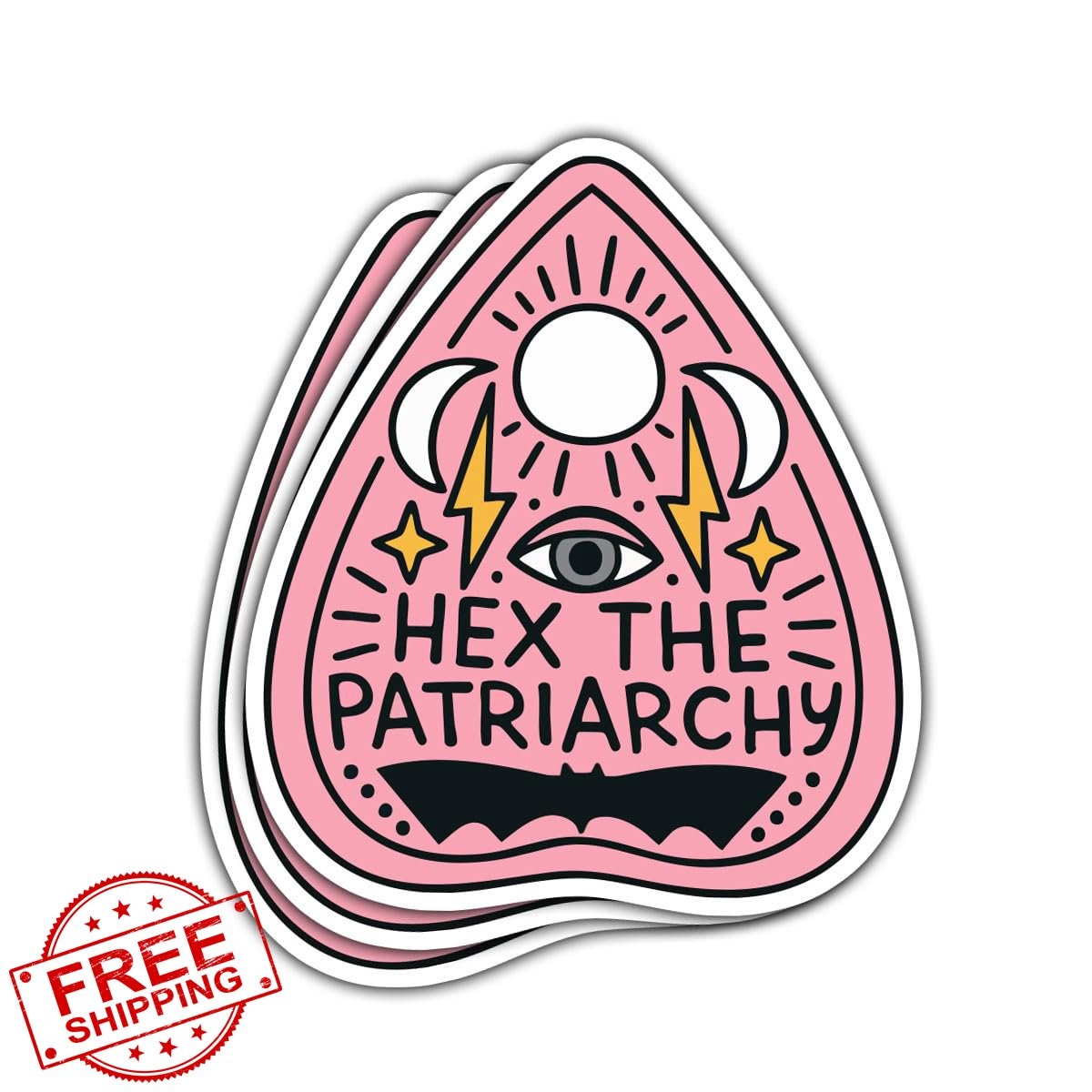 BOZENTIM 3in Patriarchy 2 Stickers