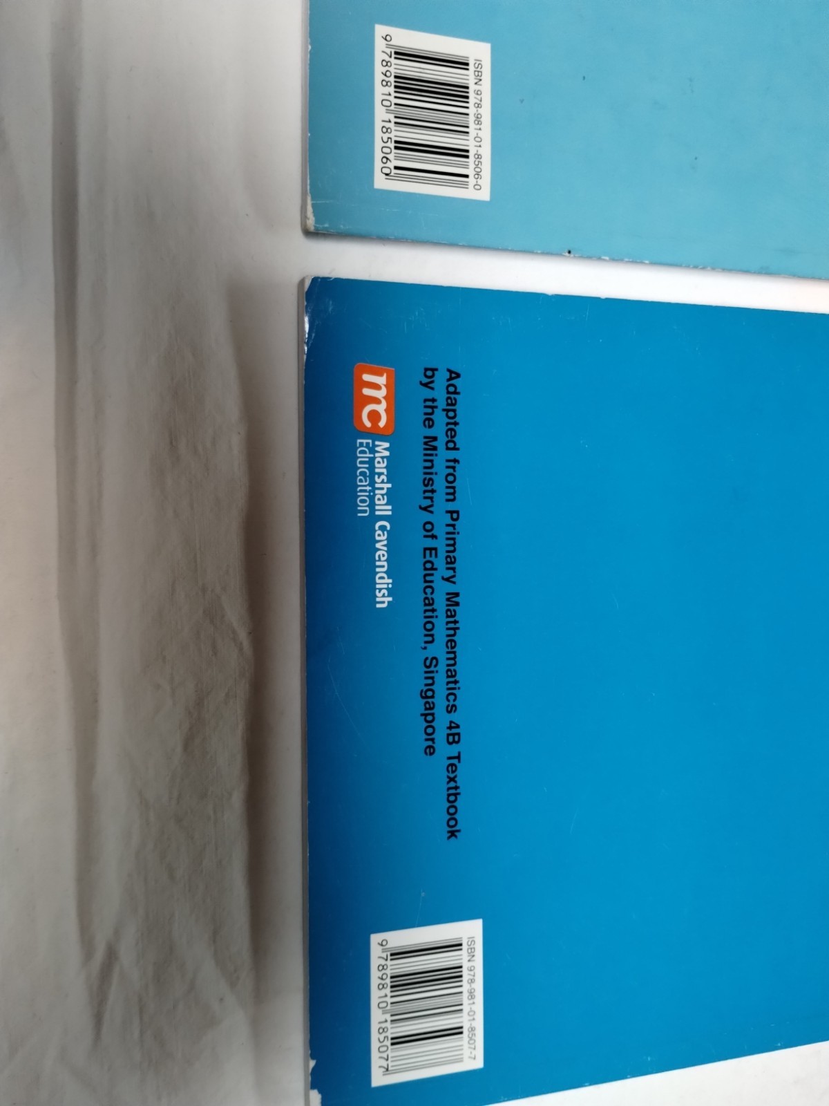(4) Primary Mathematic Textbooks: 3A, 3B, 4A, 4B by Singapore Math Inc. 2014 PB