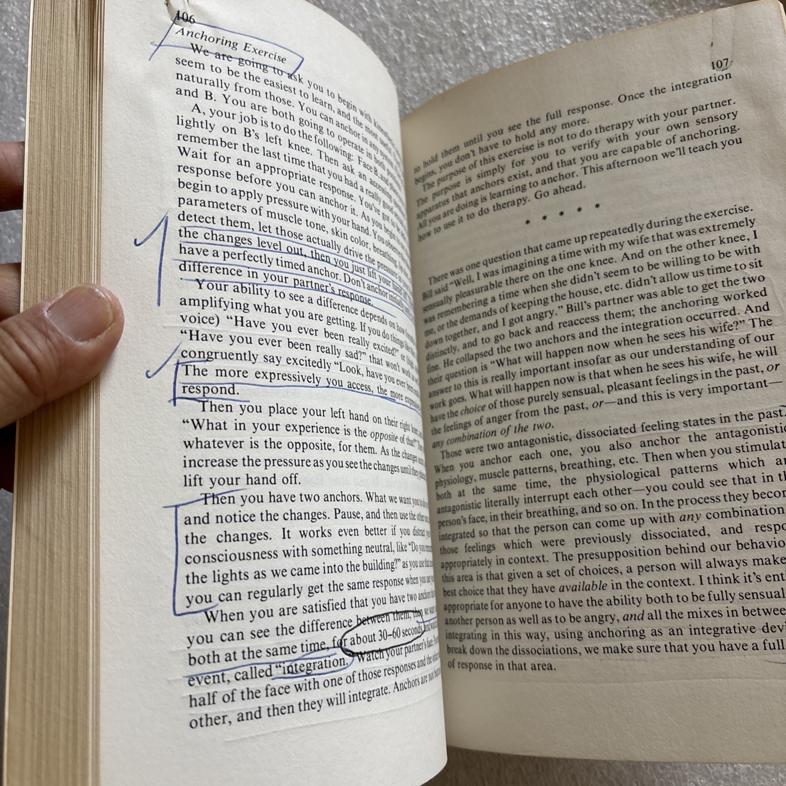 Frogs into Princes: Neuro Linguistic Programming (lots of underlining)