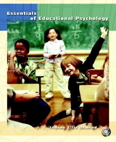 Essentials Of Educational Psychology by Jeanne Ellis Ormrod