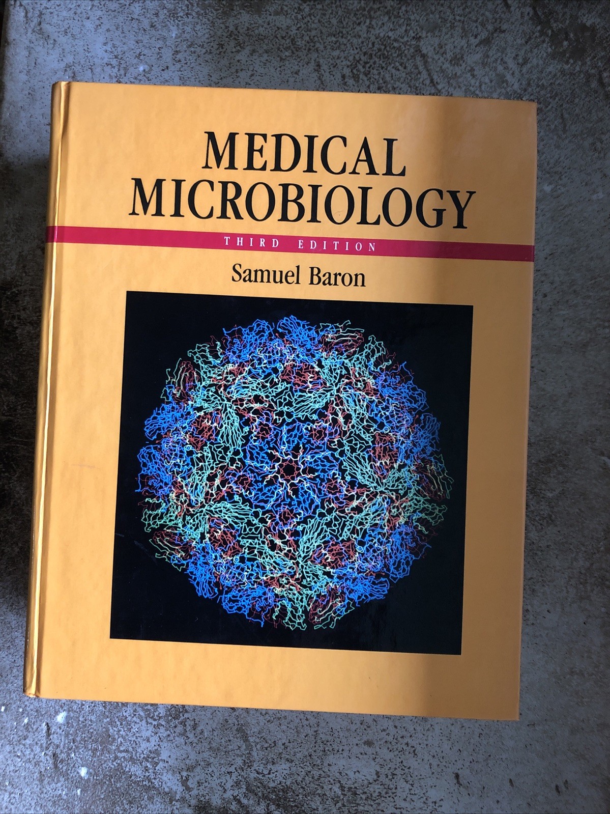 Medical Microbiology Textbook University Samuel Baron 3rd Edition 1991 Hardcover