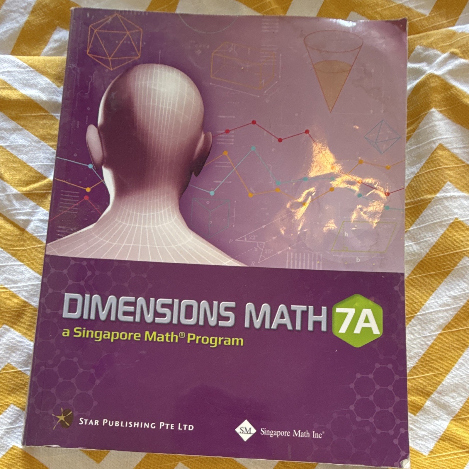 Singapore Math Inc. Dimensions Math 7A Middle School Paperback ISBN