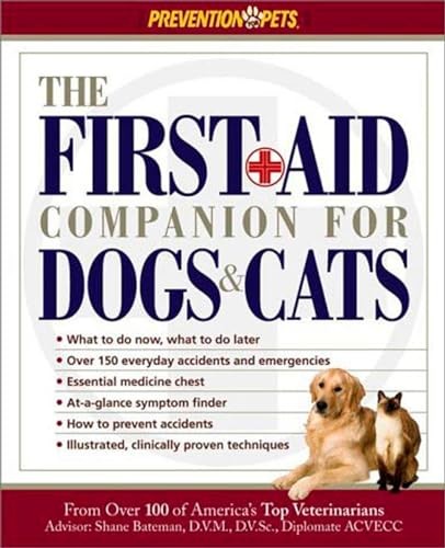 The First Aid Companion for Dogs & Cats (Prevention Pets) – ACCEPTABLE