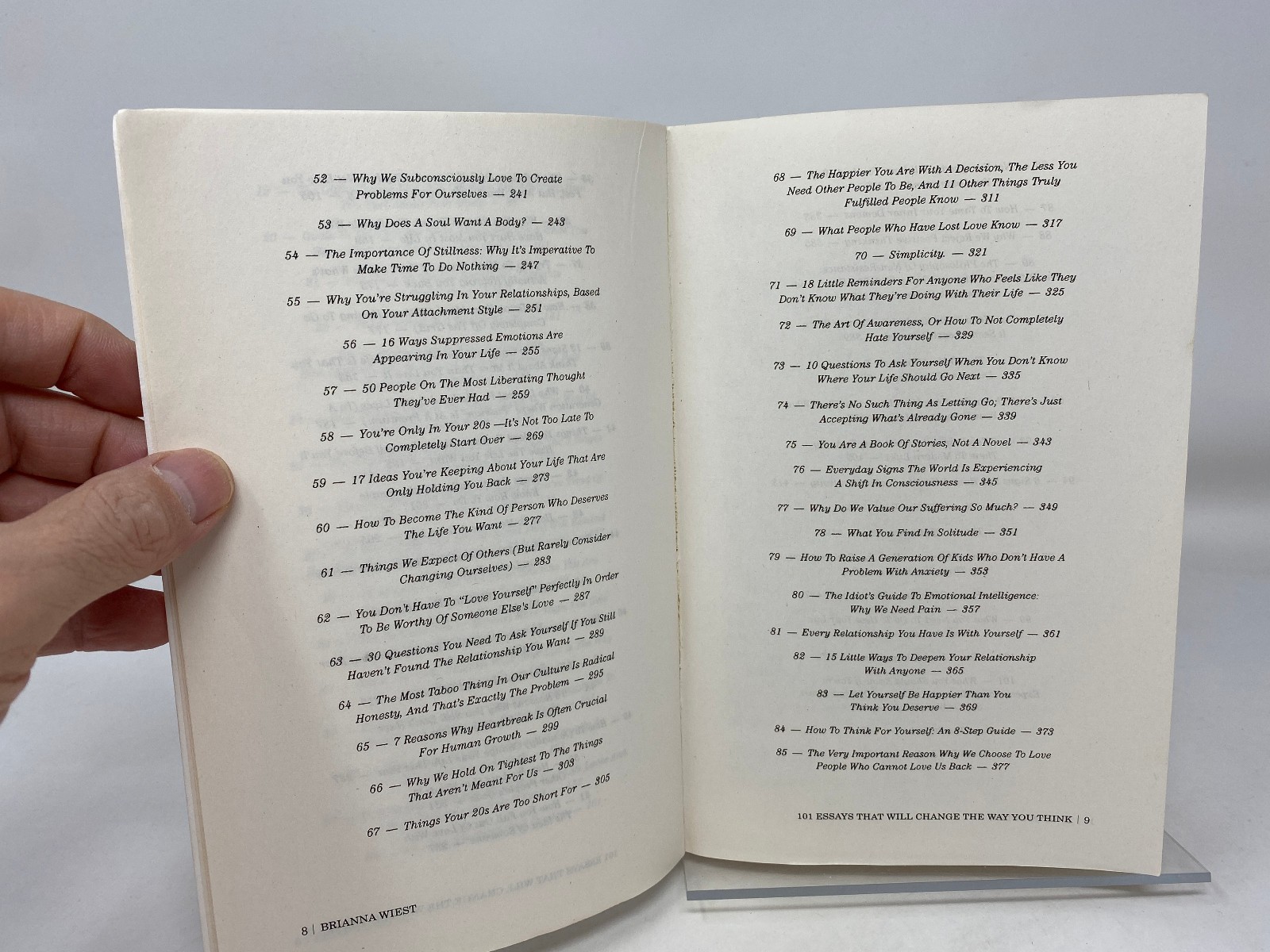 101 Essays That Will Change The Way You Think – ISBN 978-1-945796-06-7