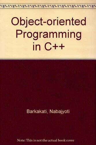 Object-Oriented Programming in C – Paperback By Barkakati, Nabajyoti – GOOD