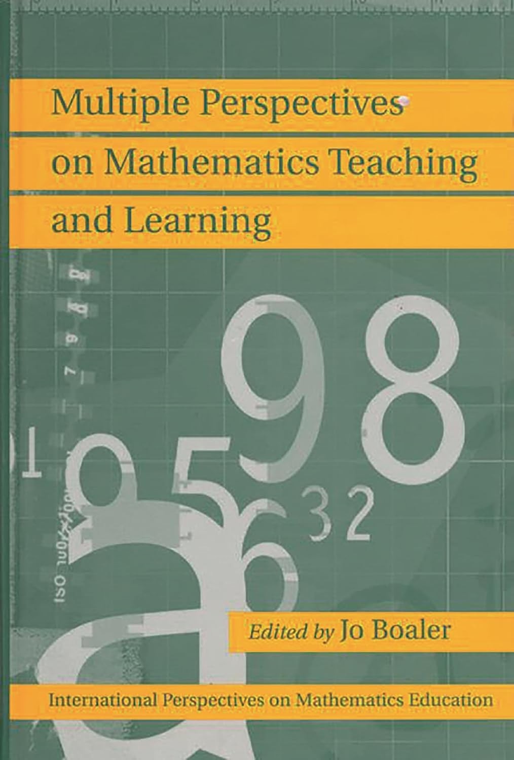 Multiple Perspectives on Mathematics … By Jo Boaler, hardcover,Excellent
