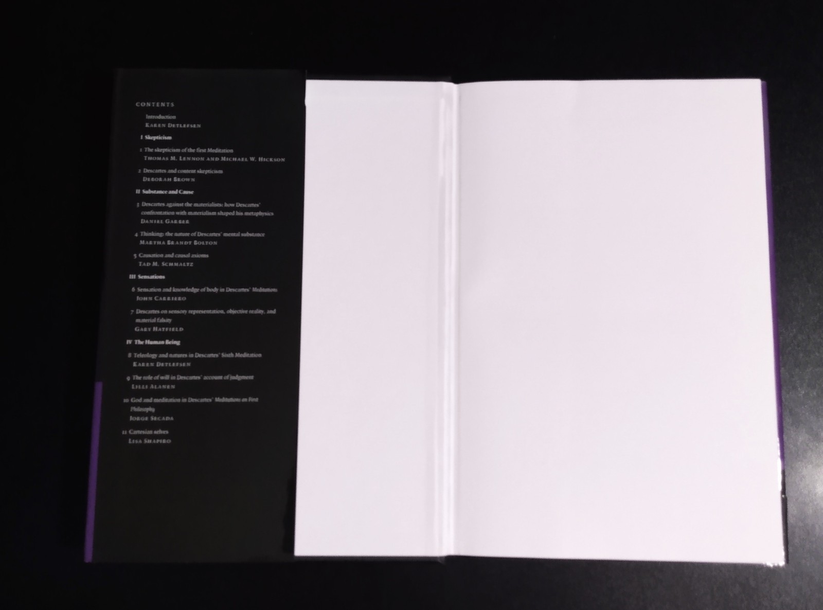 DESCARTES’ MEDITATIONS A Critical Guide – Karen Detlefsen (hc/dj) 2013