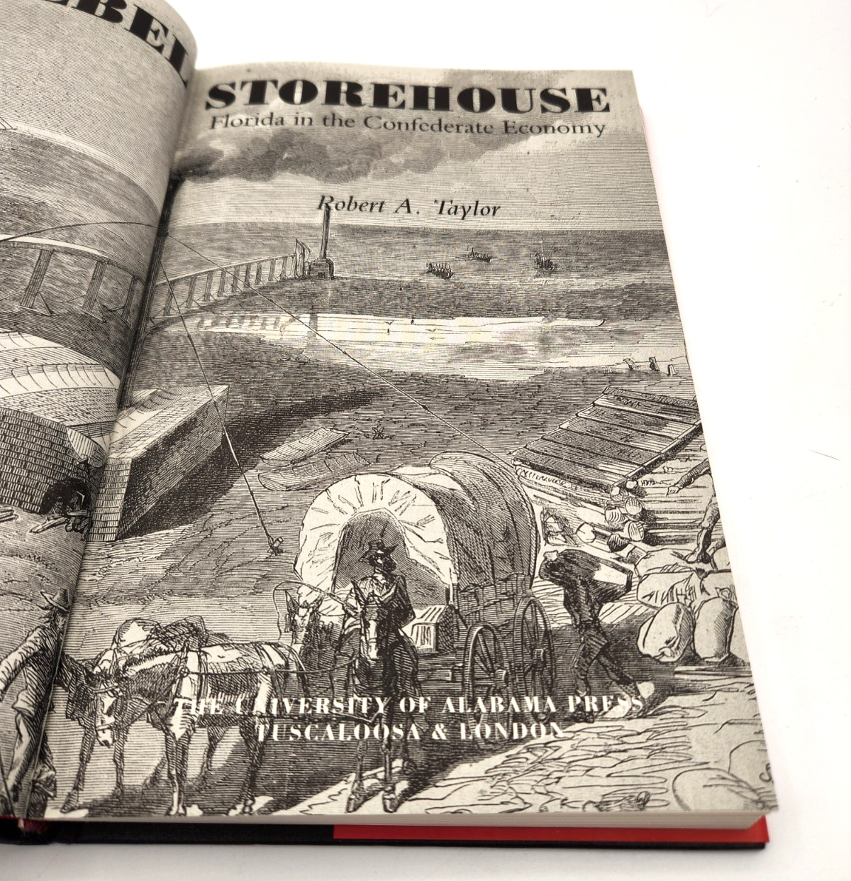 Rebel Storehouse Florida’s Contribution to the Confederate Economy HC 1995