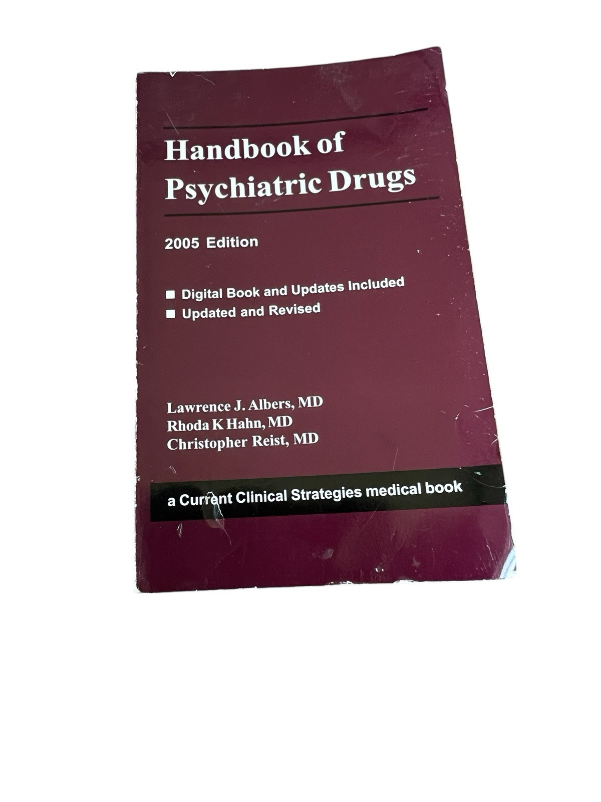 Current Clinical Strategies Medical Bks Ser.: Handbook of Psychiatric Drugs,…