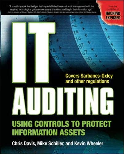 IT Auditing: Using Controls to Protect Information Assets – Davis, Chris|Sch…