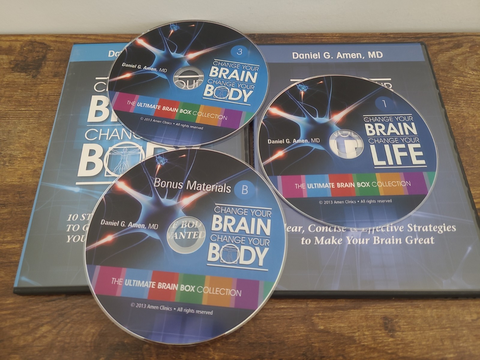 The Ultimate Brain Box X by Daniel G. Amen (2015, DVD)