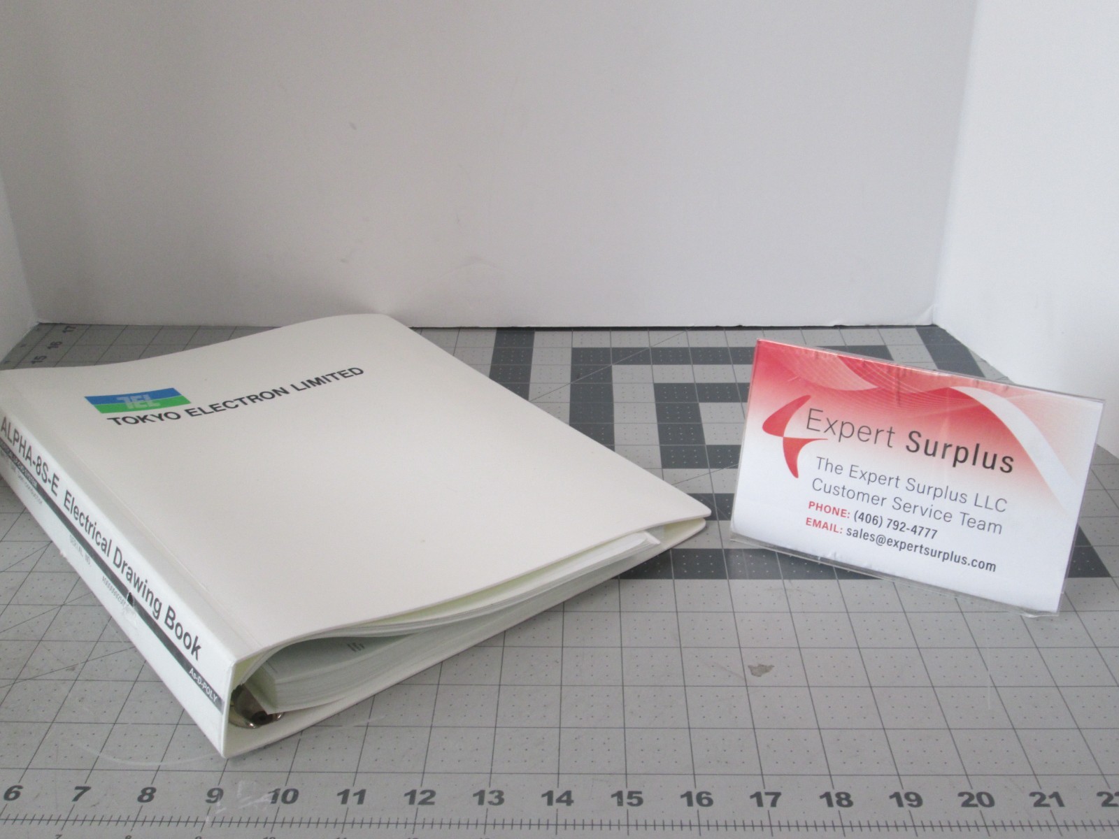 TEL Tokyo, ALPHA-8S-E, Electrical Drawing Book As-D-POLY, REV 1.0, Used