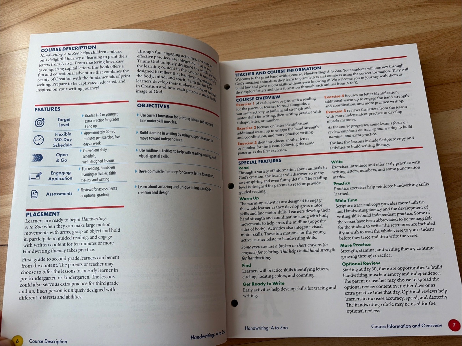 New Handwriting: A to Zoo Master Books Homeschool Curriculum Grades 1 and 2
