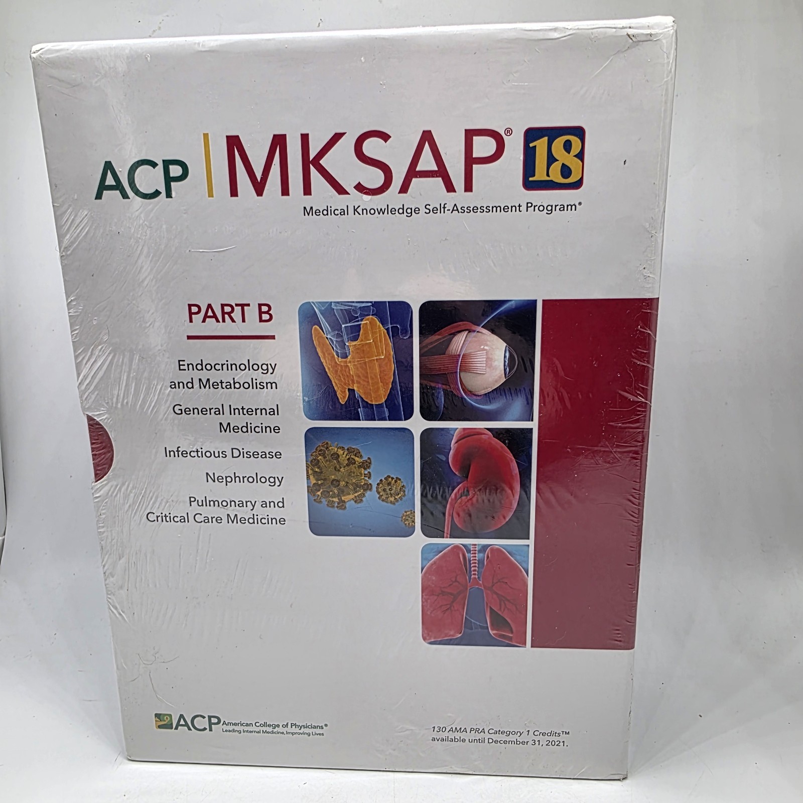 MKSAP 18 11 Book Set by Patrick Alguire (2018, Trade Paperback) PART B
