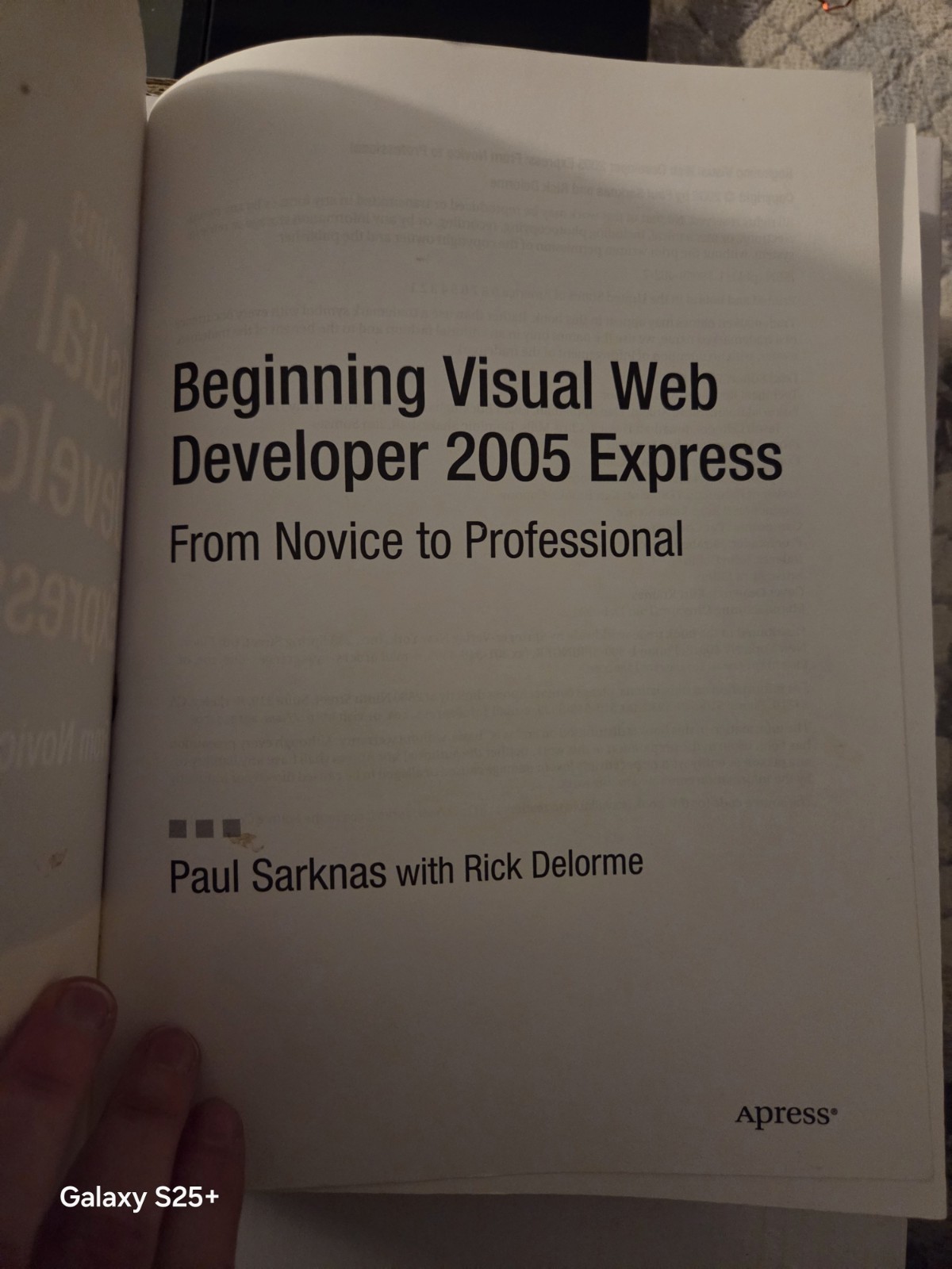 Beginning: from Novice to Professional Ser.: Beginning Visual Web Developer 2005