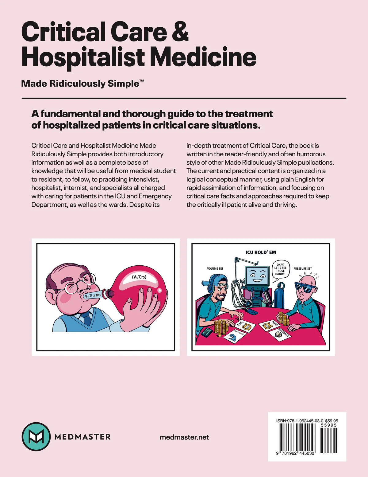 Critical Care and Hospitalist Medicine Made Ridiculously Simple