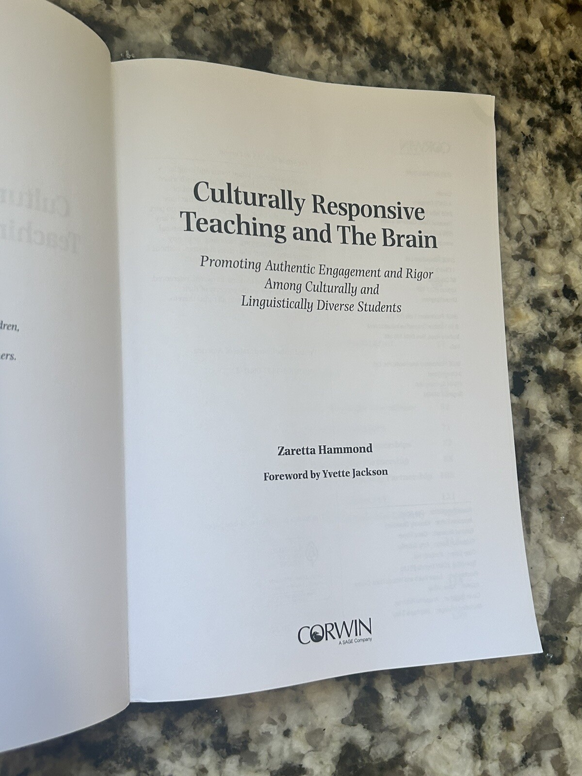Culturally Responsive Teaching and the Brain: Promoting… – Zaretta L Hammond
