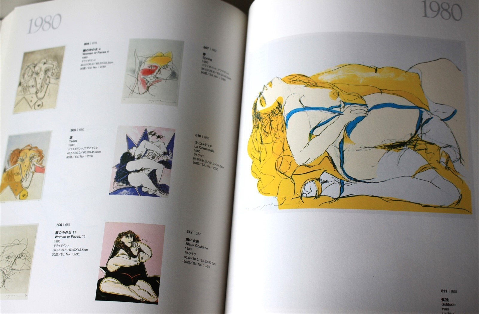 Rare The Art of Mitsuo Ikeda: Masterpiece Collection Art Book Printmaking & More