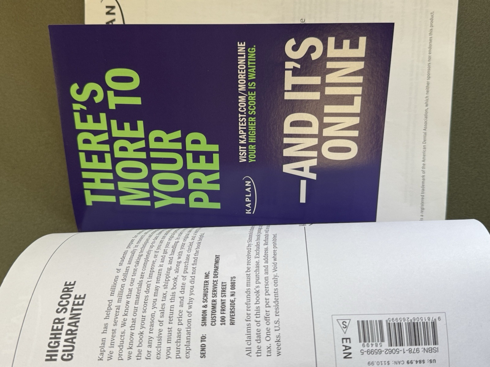 Kaplan Test Prep Ser.: DAT Prep Plus 2021-2022 : 2 Practice Tests Online +…