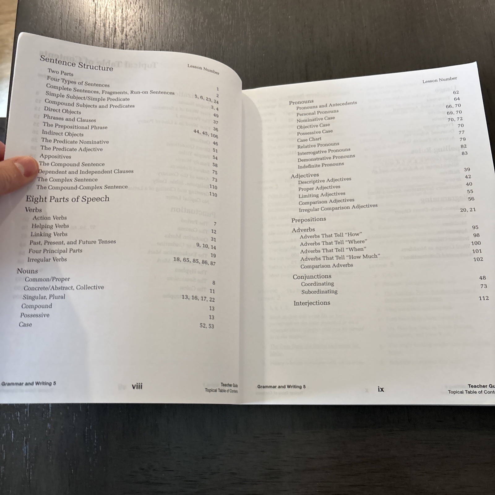 Grammar and Writing 5 (Stephen Hake Grammar)