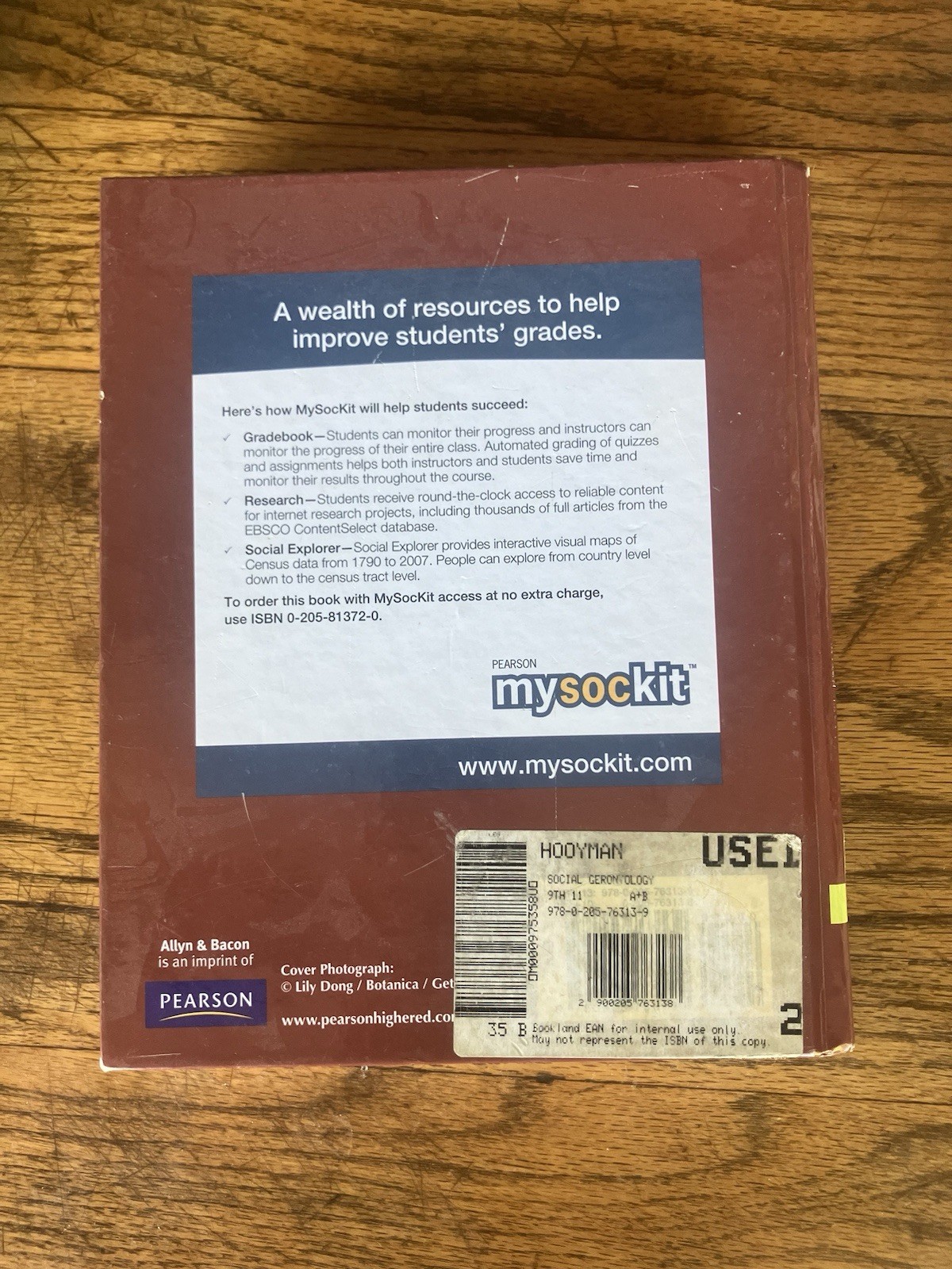 Social Gerontology 9th Ed Hardcover Hooyman Kiyak Allyn & Bacon 2011