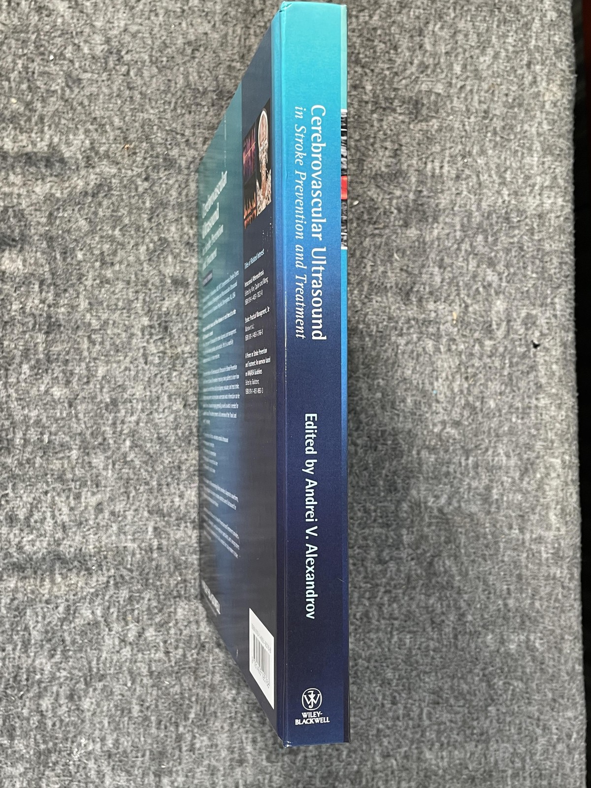 Cerebrovascular Ultrasound Stroke Prevention 2nd Ed Alexandrov Paperback