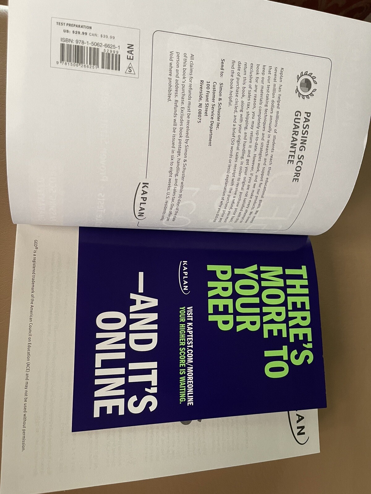 Kaplan Test Prep Ser.: GED Test Prep Plus 2021 : 2 Practice Tests + Proven…