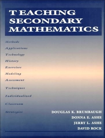 Teaching Secondary Mathematics