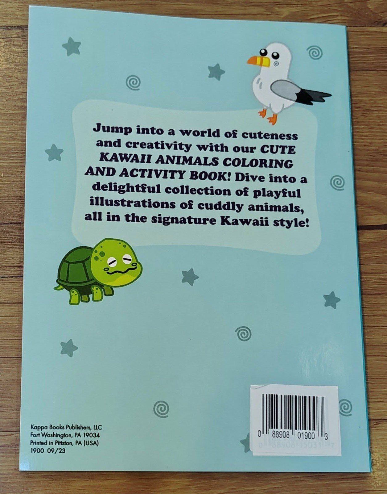 Cute Kawaii Animals Coloring and Activity Book 80 Adorable pages of Fun