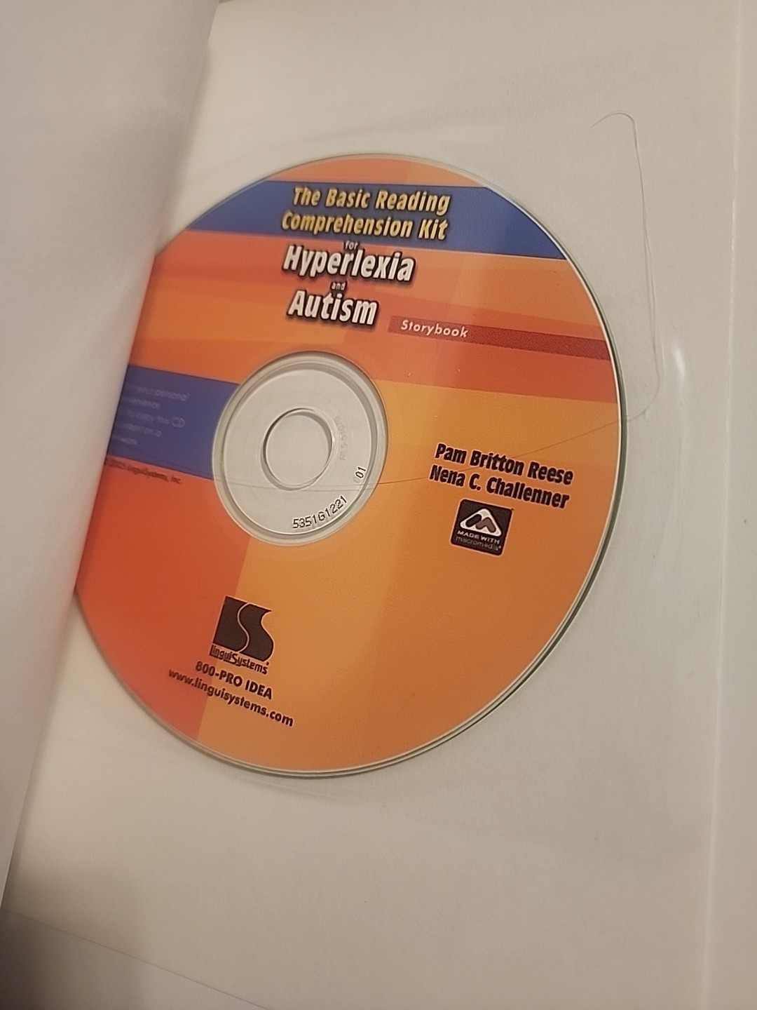 LinguiSystems Hyperlexia Autism Reading Comprehension Speech Therapy SLP Complet