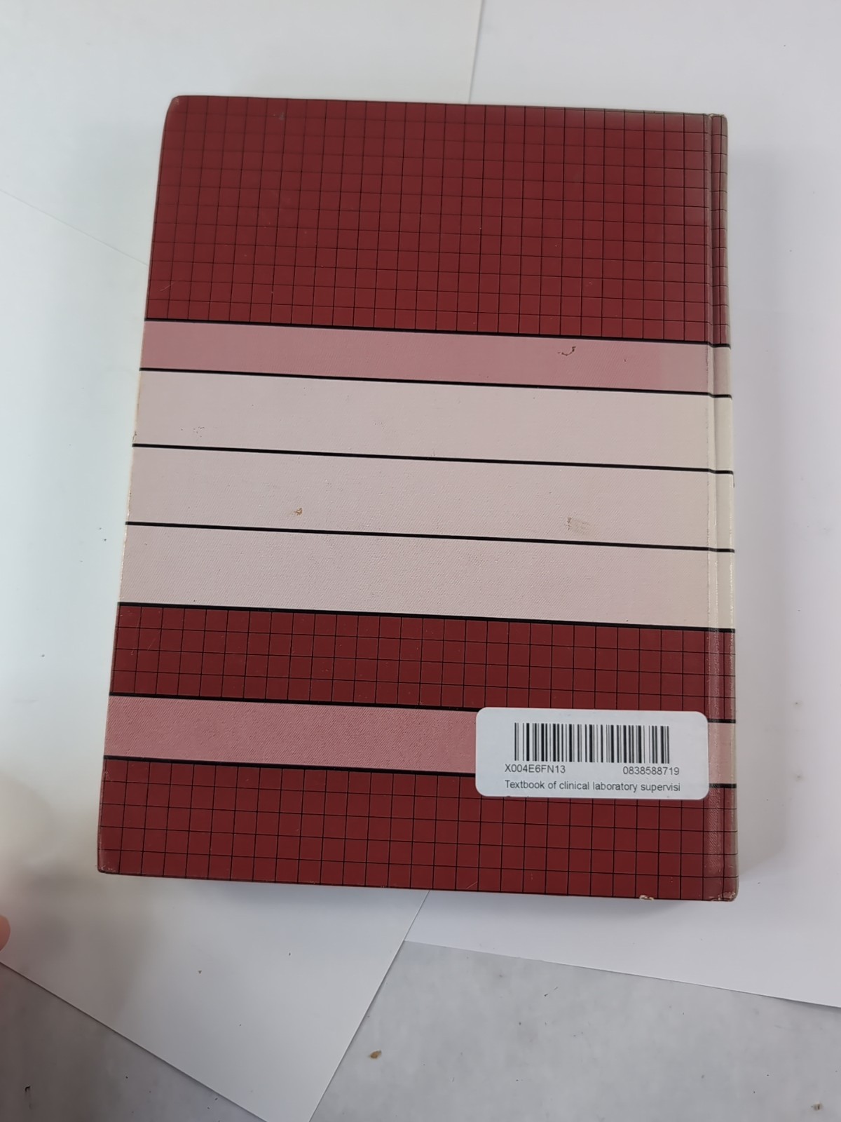 RARE! Textbook of clinical laboratory supervision by Becan-McBride, Kathleen