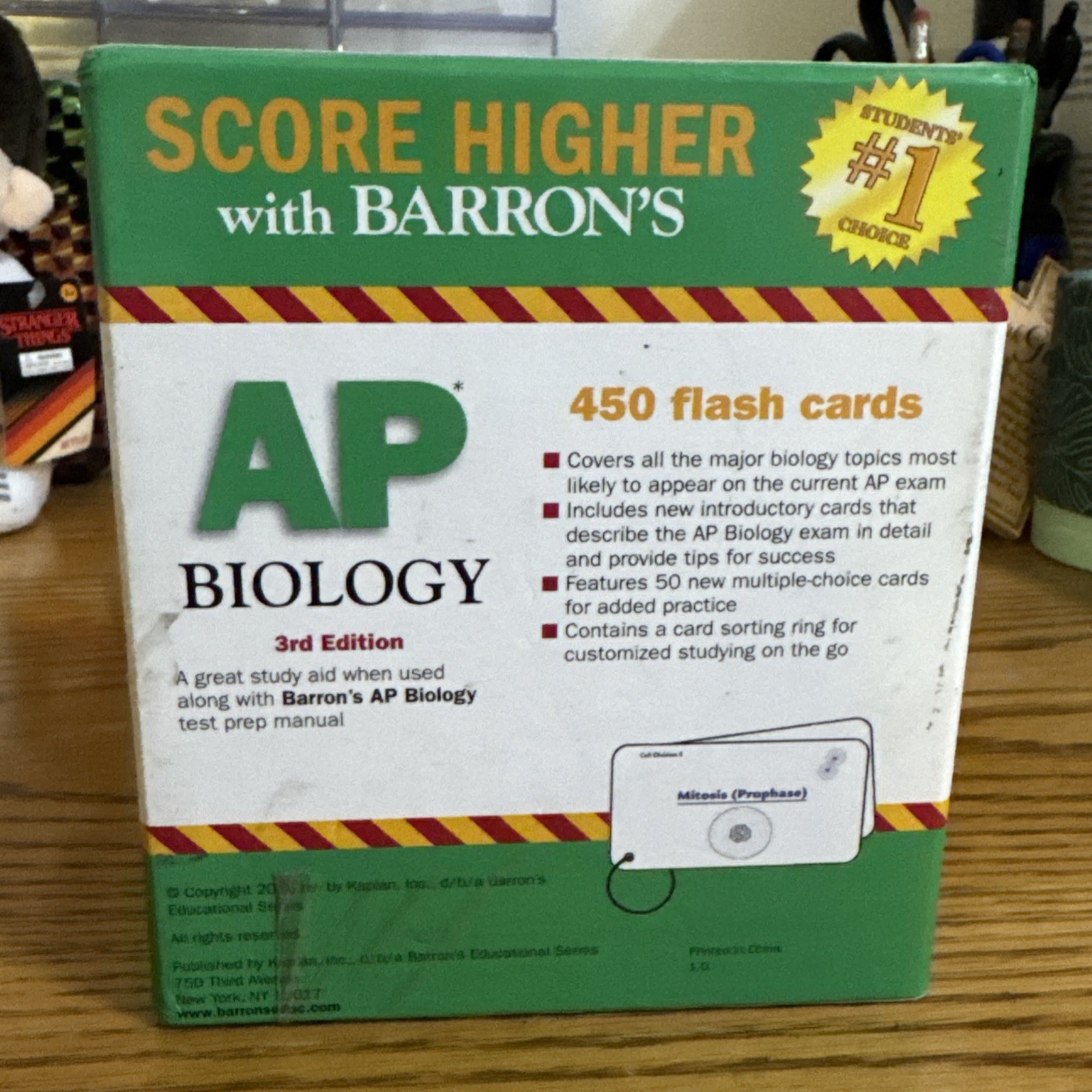 Barron’s Ap Ser.: AP Biology Flash Cards by Deborah T. Goldberg 2016-Flash Cards