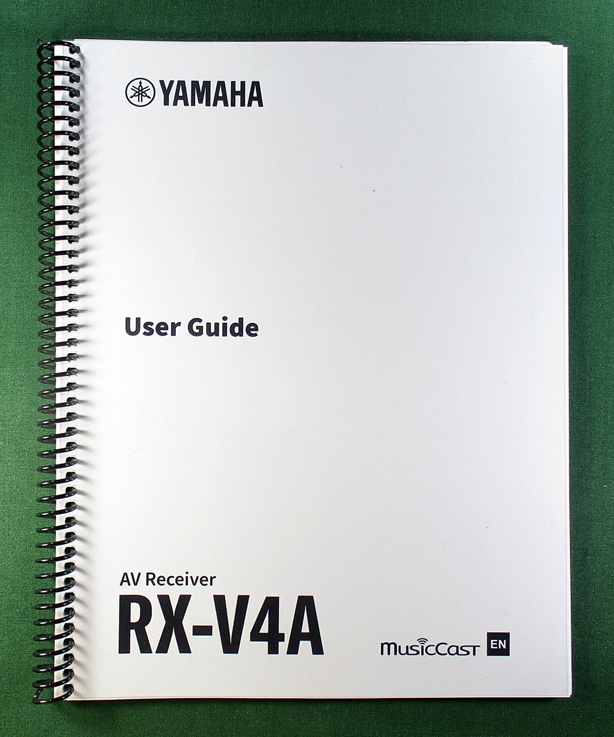 Yamaha RX-V4A Instruction Manual: Full Color 326 Pages & Protective Covers!