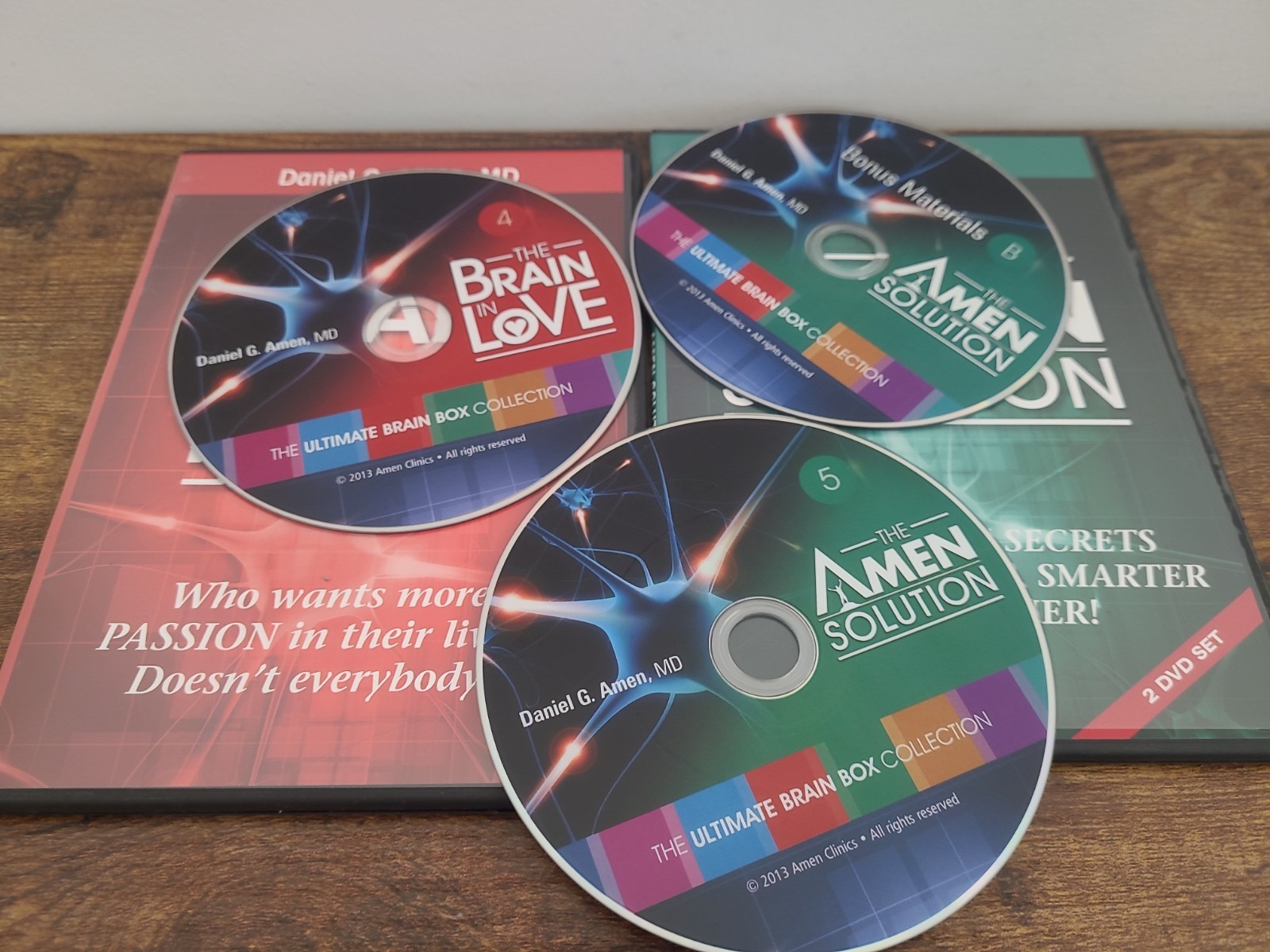 The Ultimate Brain Box X by Daniel G. Amen (2015, DVD)