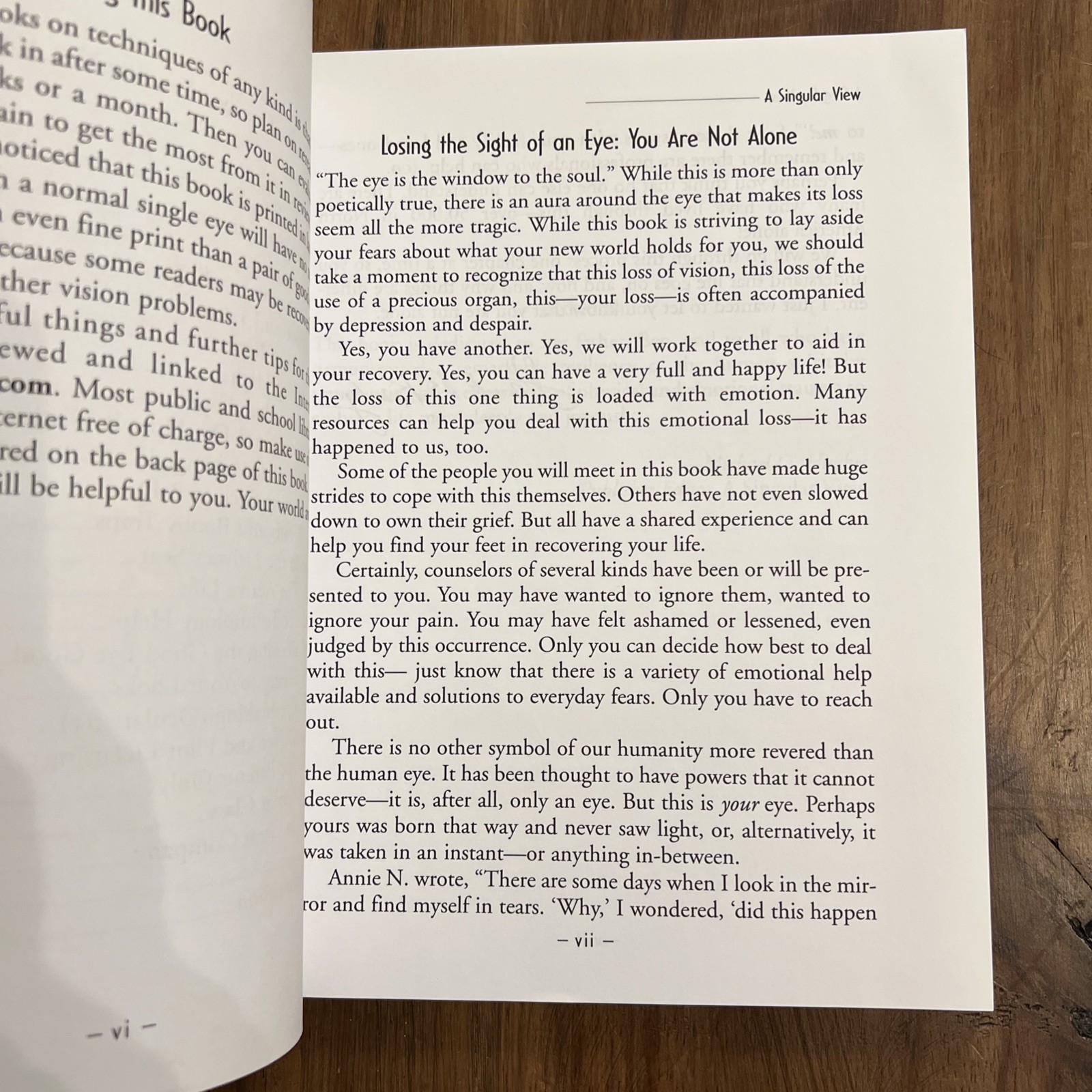 A Singular View: The Art of Seeing With One Eye by Brady, Frank B.