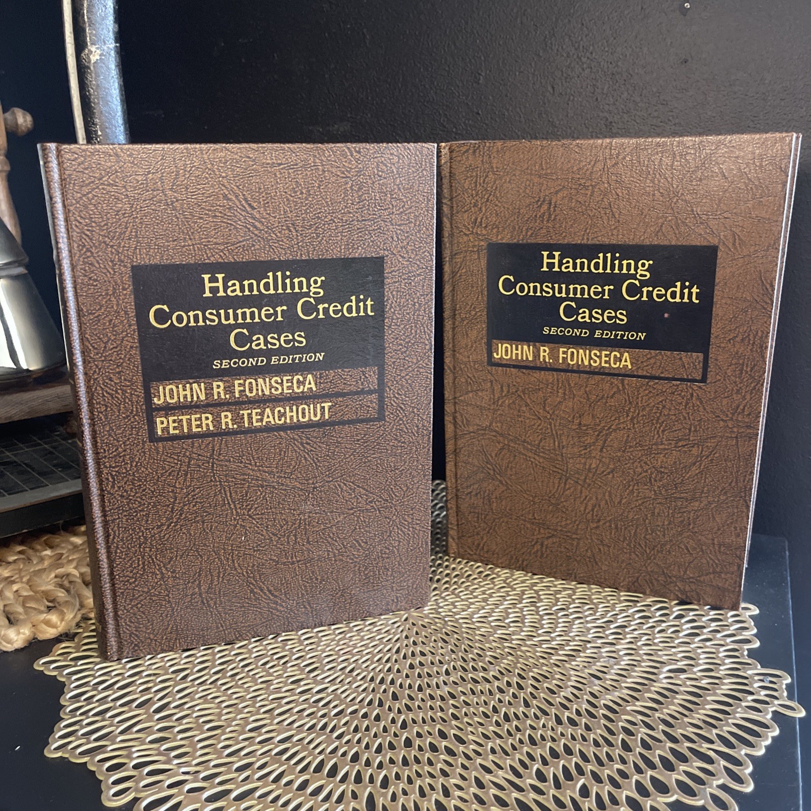 Handling Consumer Credit Cases 2nd Ed – Fonseca & Teachout – 1980 2-Vol Set HC