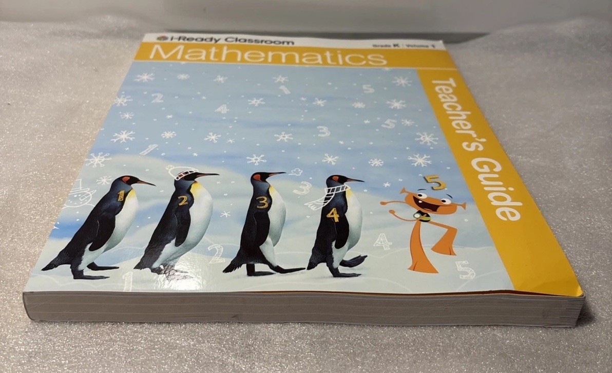 i-Ready Classroom Mathematics Grade K Volume 1 – Teacher’s Guide –