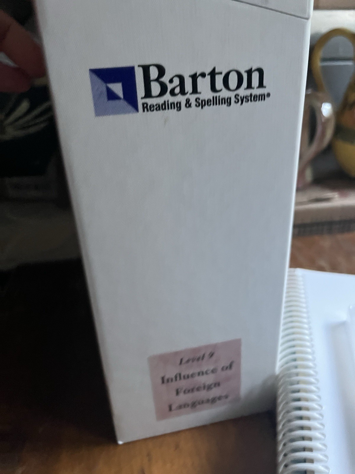 NO TILES Barton Reading & Spelling Level 9 Foreign Languages Kit Manuals DVDs