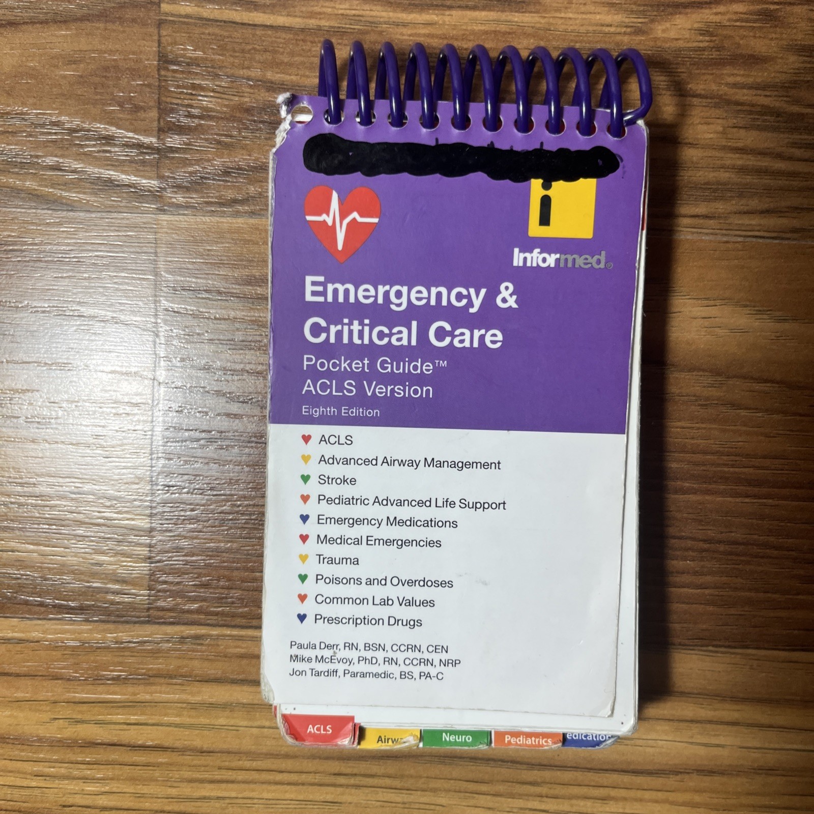 Emergency and Critical Care Pocket Guide McEvoy, Spiral Eighth Edition