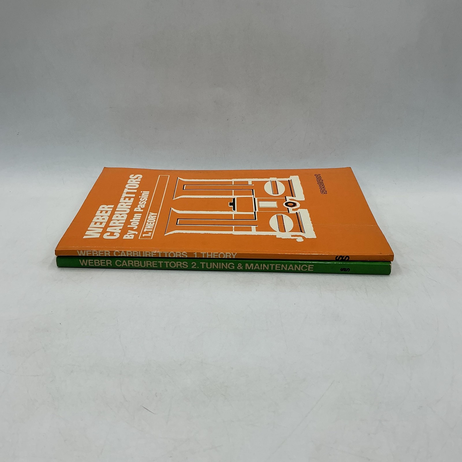 Vintage WEBER CARBURETTORS John Passini Paperback 1973 United Kingdom 2 Vols