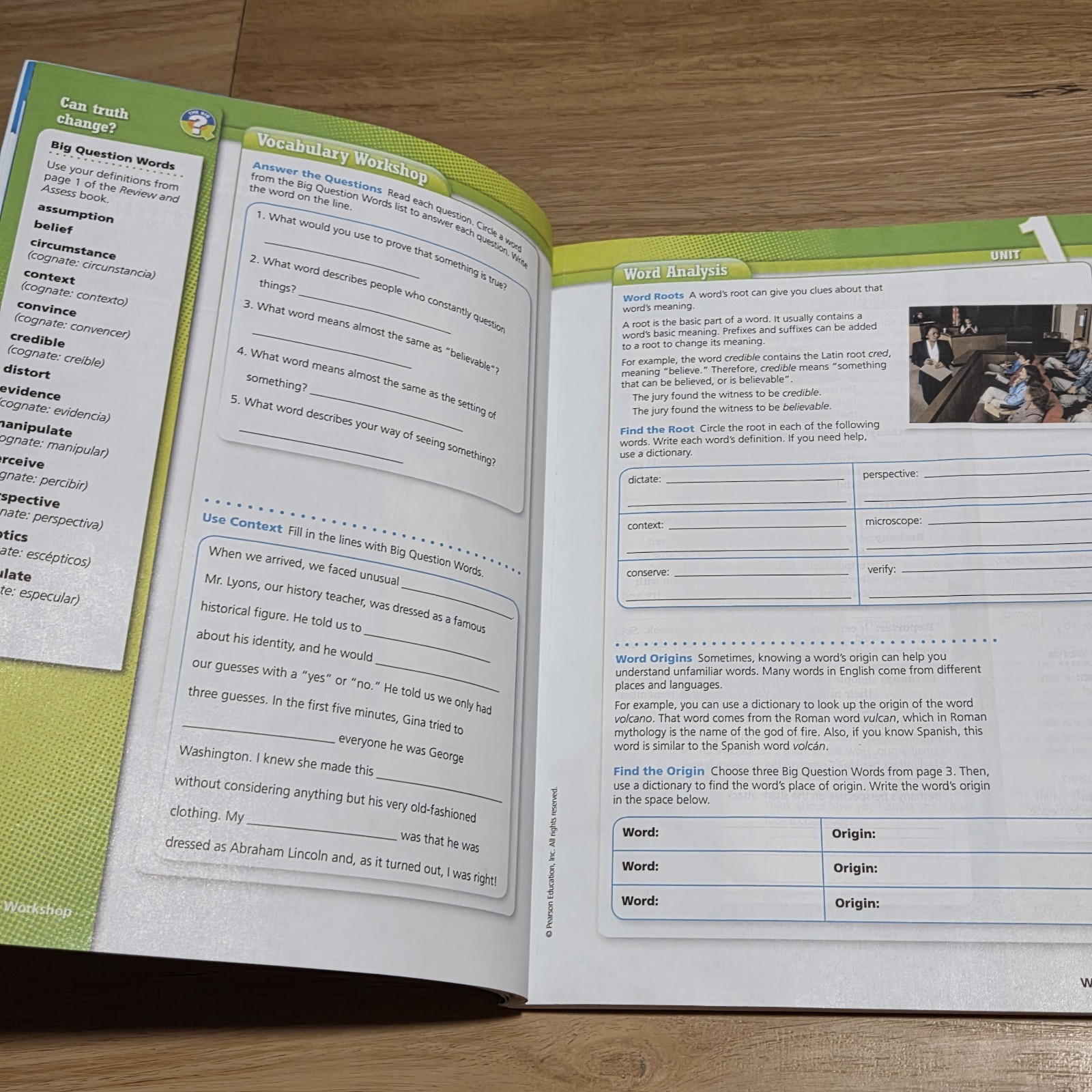Pearson Language Arts Central Workbook Grade 9 English High School Homeschool