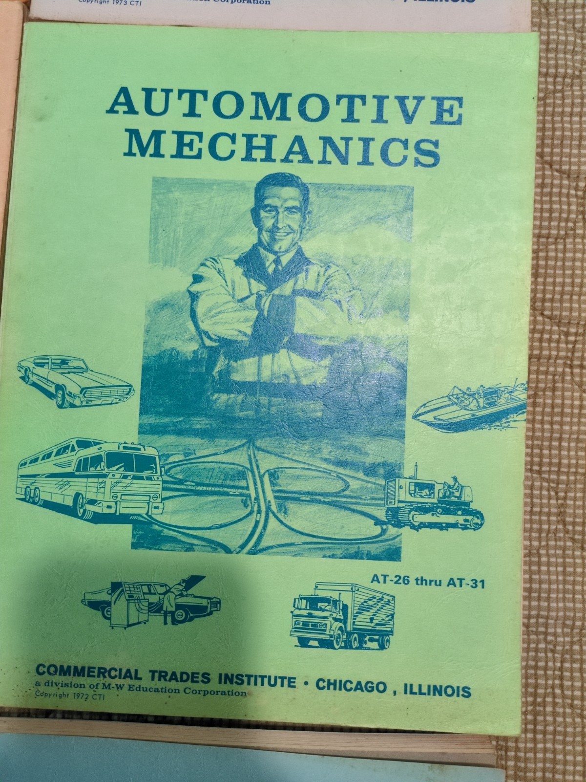 Automotive Mechanics (Lot of Six) AM37-AM40 AM46-AM50 Vintage