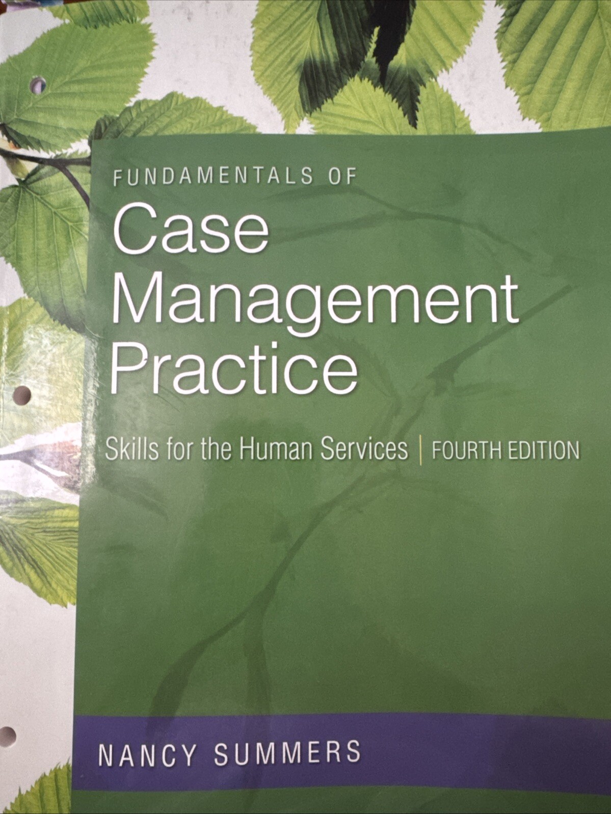 Fundamentals of Case Management Practice : Fourth Edition By Nancy Summers