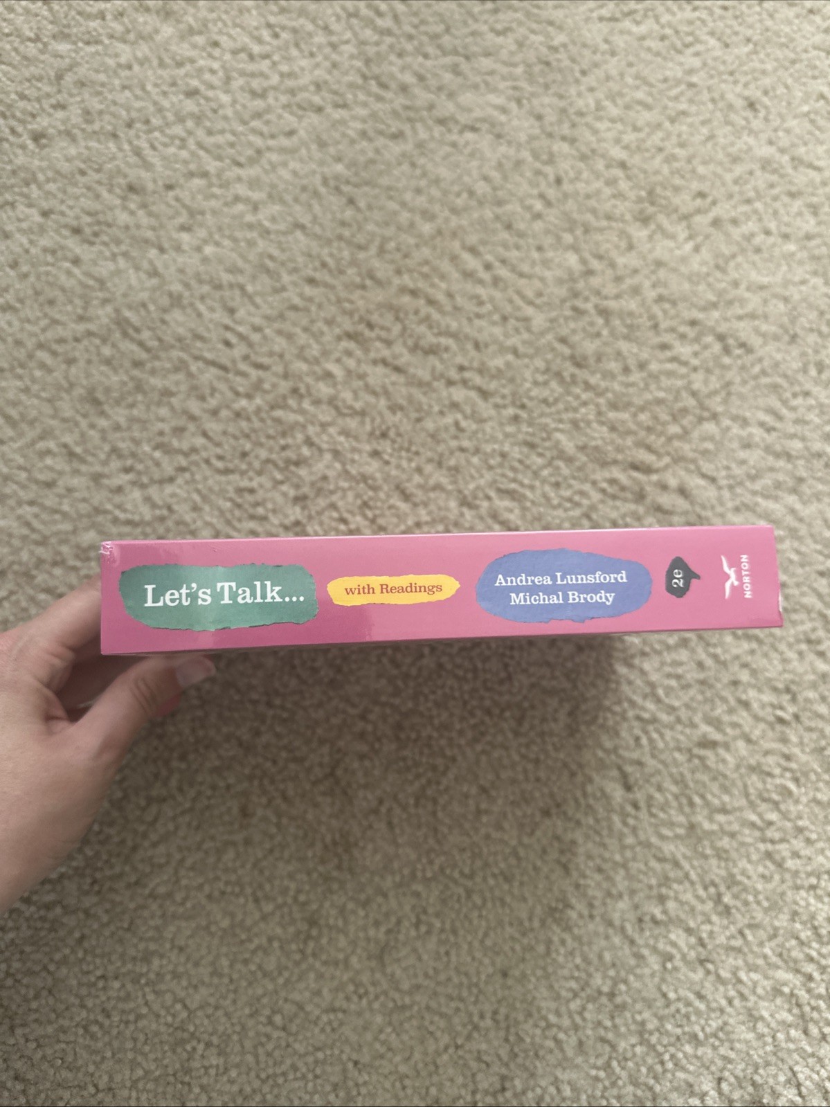 NEW Let’s Talk with Readings 2E 2nd Edition Andrea A. Lunsford Michal Brody 2024