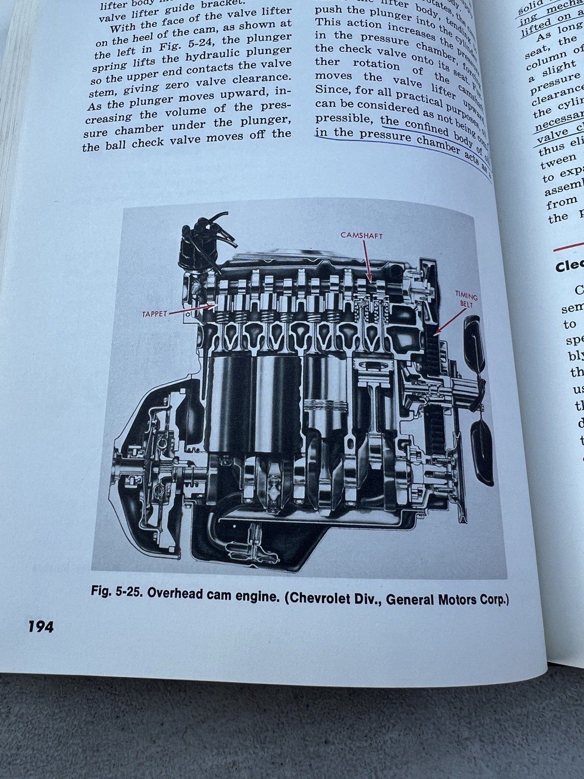 Vintage 1973 Automotive Engines Maintenance And Repair Fourth Edition Hardcover