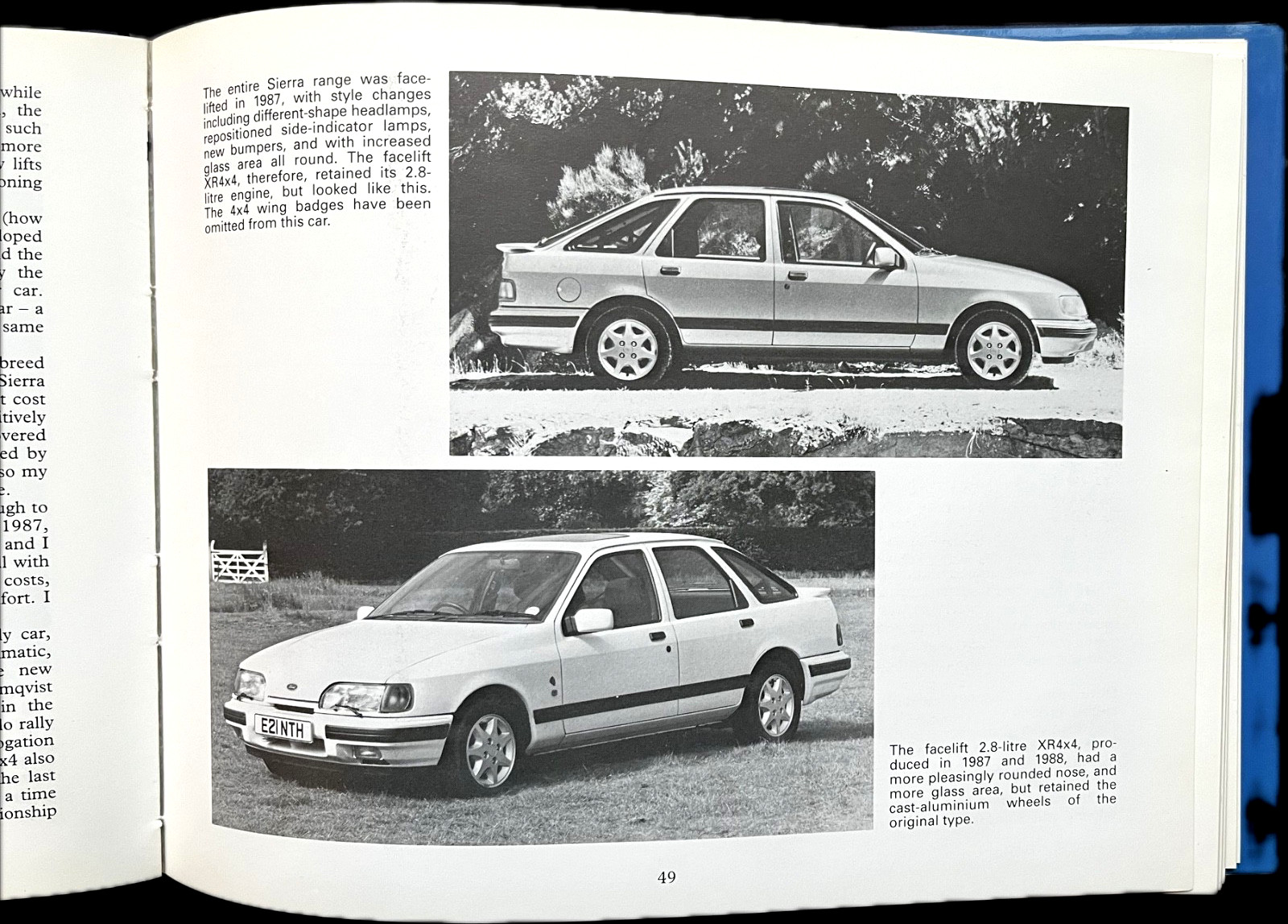 The Sporting Fords Vol. 4 Sierras by Graham Robson Collectors Guide Cosworth RS