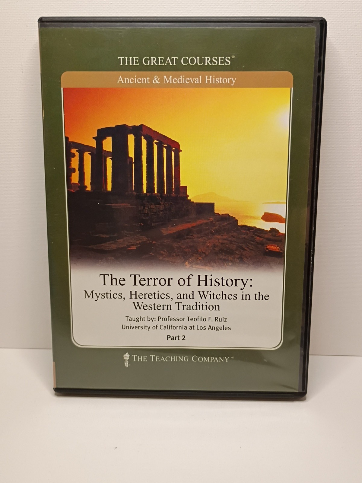 The Great Courses: Terror of History : Mystics, Heretics,,, 4 DVDs