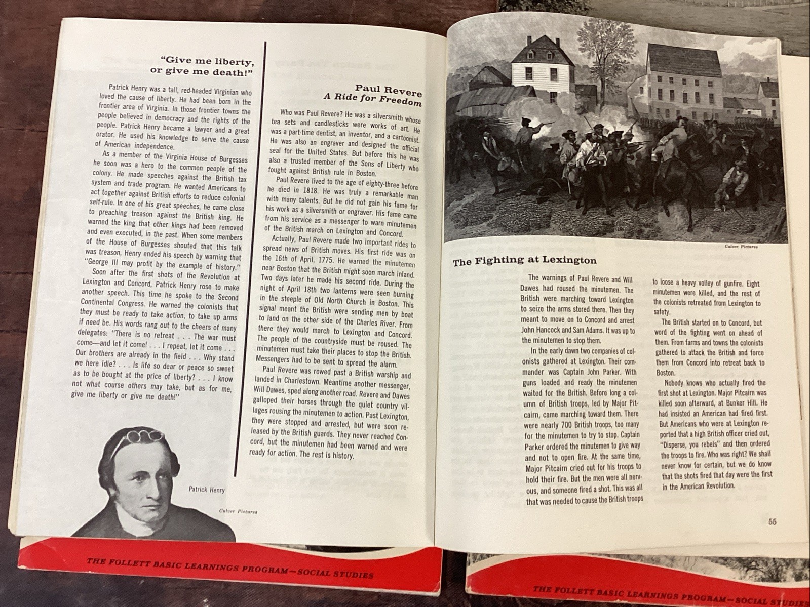 Follett Learnings 1964 Social Studies Texts (4 Units) Unused, Traditional Civics