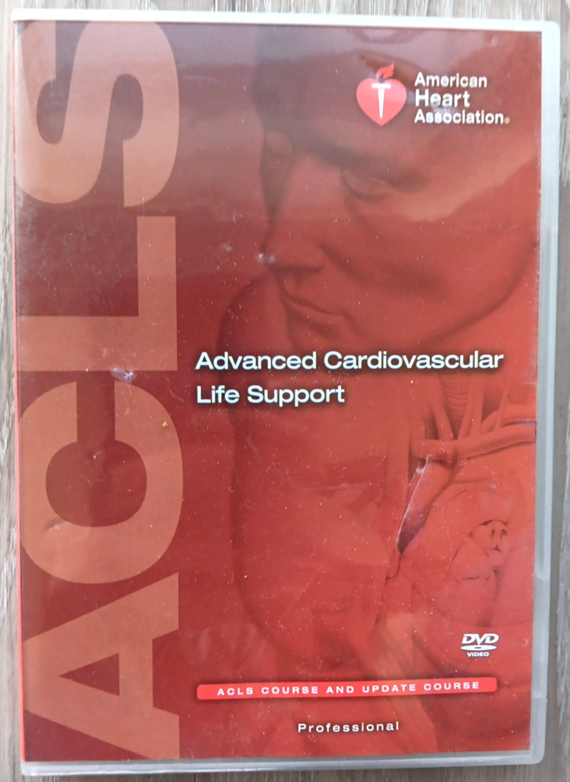 Advanced Cardiovascualar Life Support (2011) DVD AHA American Heart Association
