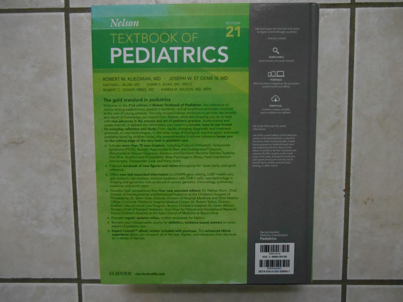 Nelson Textbook of Pediatrics, 2-Volume Set (NelsonPediatrics)